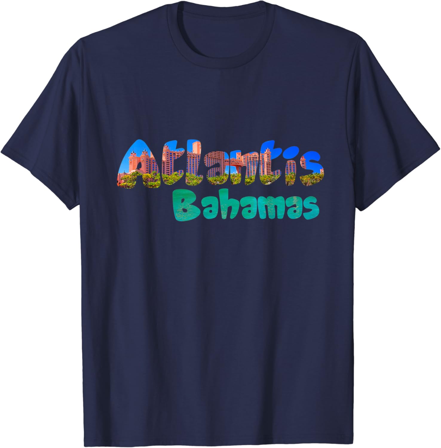 T-shirt Atlantis Bahamas. Maglietta : Amazon.it: Moda